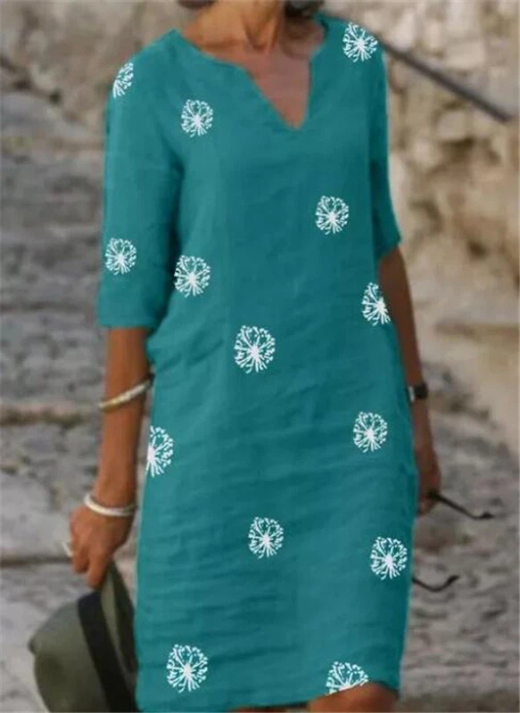 Holiday linen hot sale dresses