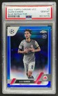 2022 Topps Chrome UEFA Dijon Kameri RC Blue Refractor #/150 Salzburg PSA 10