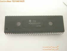HD6305X2P - HITACHI -  Microcontroller, 8-Bit, 6805 CPU, 1MHz, CMOS, PDIP64