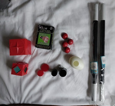 Magic Trick Lot Mentalism Dice Vision Box Silk to Egg Multiplying Balls