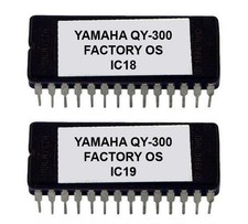Yamaha QY-300 EProms with Factory OS Eprom Rescue repair Firmware QY300