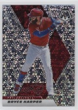 2021 Panini Mosaic Quick Pitch Silver Mosaic Prizm Bryce Harper #75 2r8