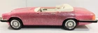 Vintage BARBIE 1994 JAGUAR XJS Car Glitter Pink Convertible #12386 in Box