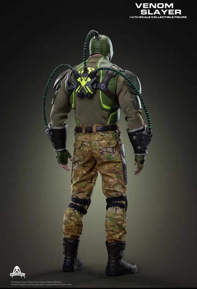 Figuras de arte VENOM SLAYER Bane 12 pulgadas figura de acción muñeca masculina modelo AF-028 Foto 3 de 4