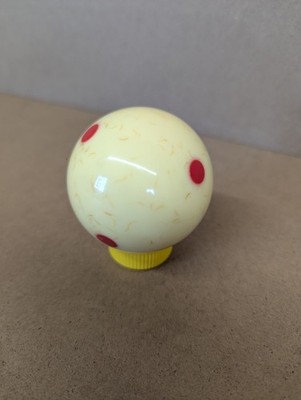 Aramith Super Pro Cup 2¼'' Regulation Size Measle Cue Ball - 6 Red Dots