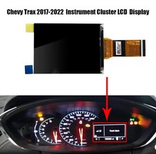 20172022 Chevy Trax Sonic Instrument Cluster Replacement Oem Lcd Display Screen 20172022 Chevy Trax Sonic Instrument Cluster Replacement Oem Lcd Display Screen