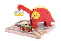 Dino - Kran Dinosaurier-Land (Bigjigs Toys Ltd) Neu/Ovp