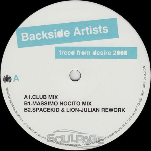 Backside Artists - Freed From Desire 2008 - 12" MOS051 NEU - Picture 3 of 4