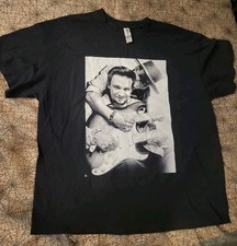SRV + Jimmie Vaughan Shirt Stevie Ray Mens Size XL BLUES ROCK BAND