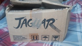 *Loft find* empty Atari Jaguar Penguins game console software factory carton lot