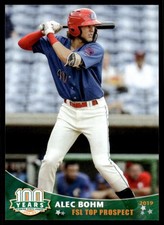 2019 Alex Bohm Choice Minor League Rookie Card FSL Top Prospects