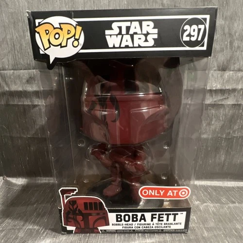 Funko Pop! Star Wars Boba Fett #297 Target Exclusive 10 inch Bobblehead Figure