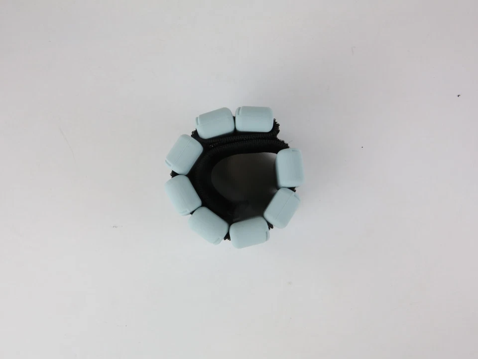 1 par (1 lb cada uno) de pesas ajustables para tobillo/muñeca, silicona para fitness y yoga Foto 3 de 4