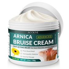 Arnica Bruise Cream for Bruising Swelling, Fast Healing Relief Sore Muscles 100g