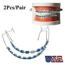 Dental Braces Decoration Dentistry Fake Brackets Temporary Accessories Colorful