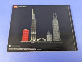 Lego Architecture: Chicago Set 21033 Complete Set