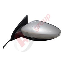 VOLKSWAGEN PASSAT MK6 (B7) 10-14 WING DOOR MIRROR LEFT SIDE SILVER 3C0857933A