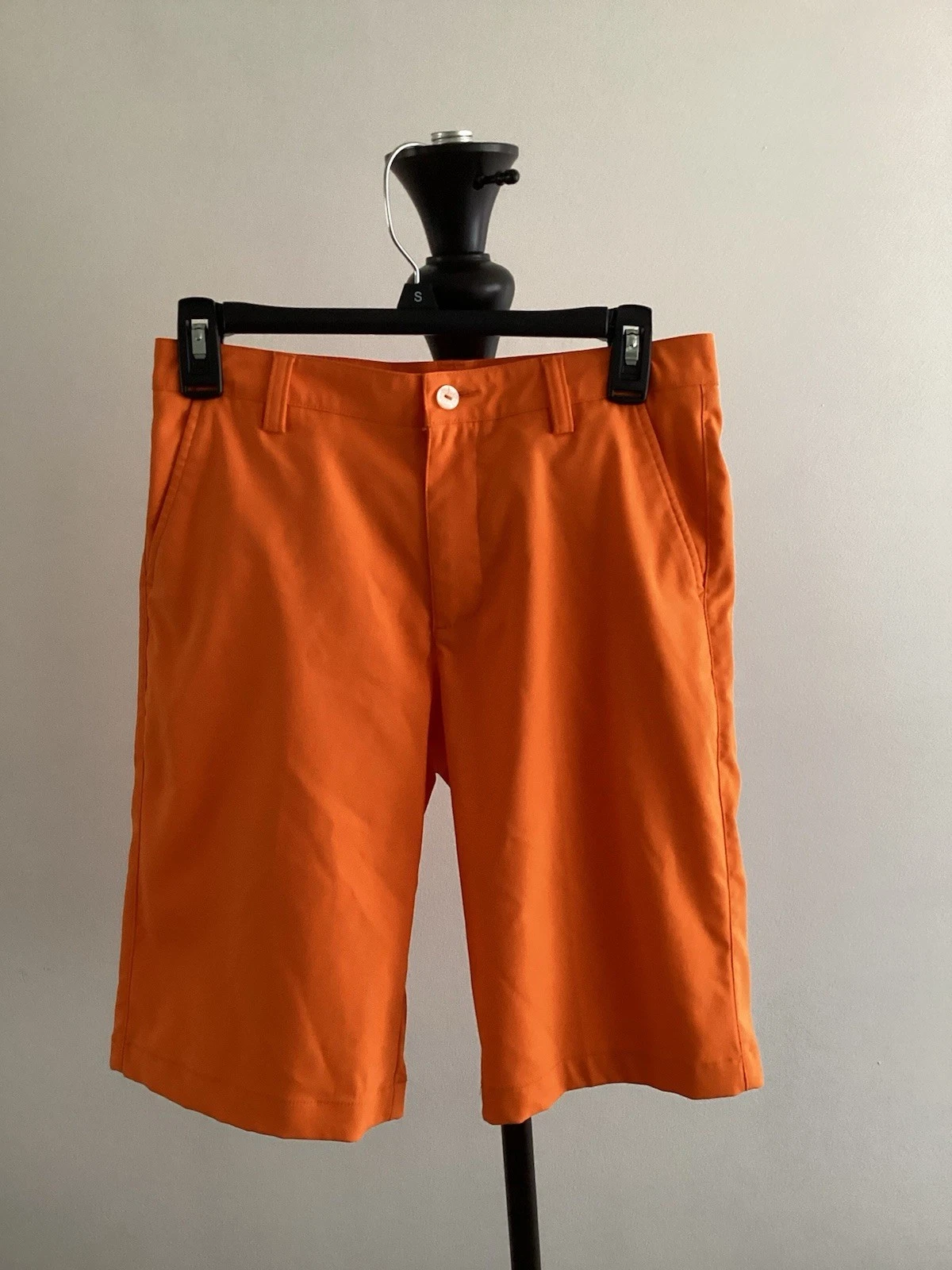 Pantaloncini Puma Arancioni Flat Front Ragazzo Large