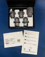 Genuine OEM GM 2007-2023 Wheel Lock Kit Chrome 85548789 New in Box – Made Italy