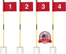 Mini bandera de golf, bandera de putting green para jard n, 3 pies NUEVO US