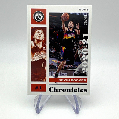 Panini Chronicles 2020-21 Devin Booker Phoenix Suns #47 25/49