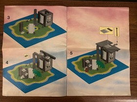 LEGO 6270 Pirates: Forbidden Island & instruction booklet 97% complete