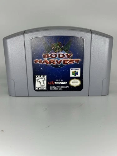 Body Harvest (Nintendo 64, 1998) N64 Cartridge Only See Photos