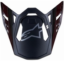 Alpinestars Supertech M10 Fame Helmet Visor/Peak Dark Gray Glossy