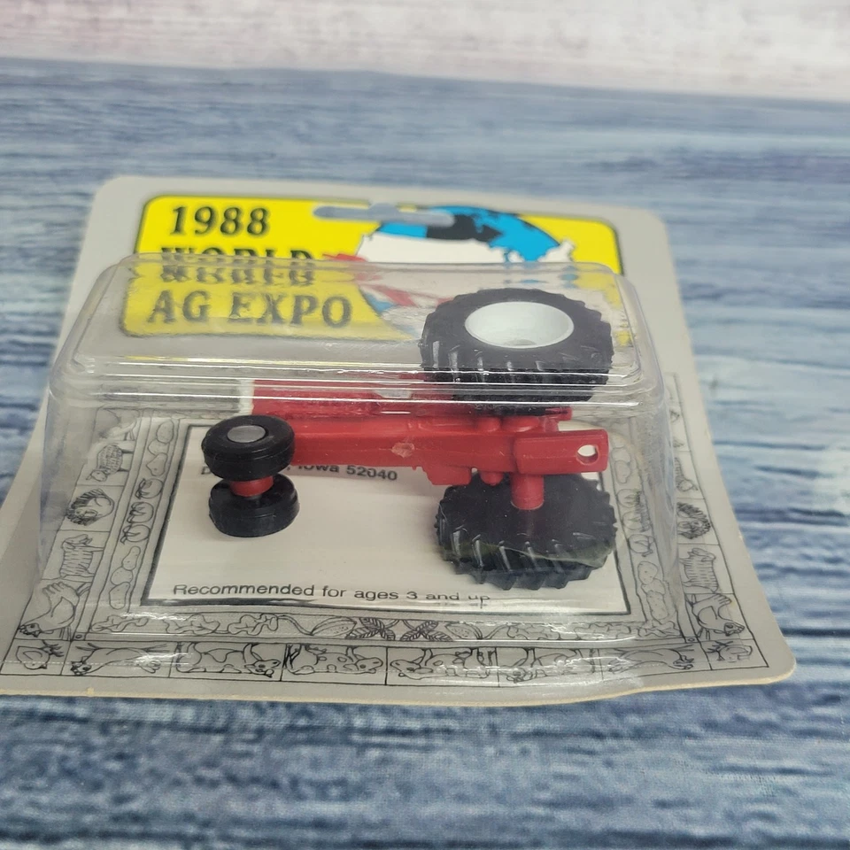 De colección 1988 Modelos Escala 1/64 Cockshutt 1855 n/Tractor Frontend Plástico Rojo Foto 2 de 4
