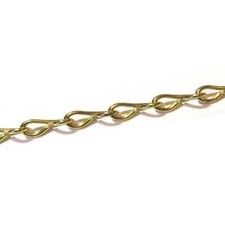 16 Gauge Jack Chain Brass 10'Hank