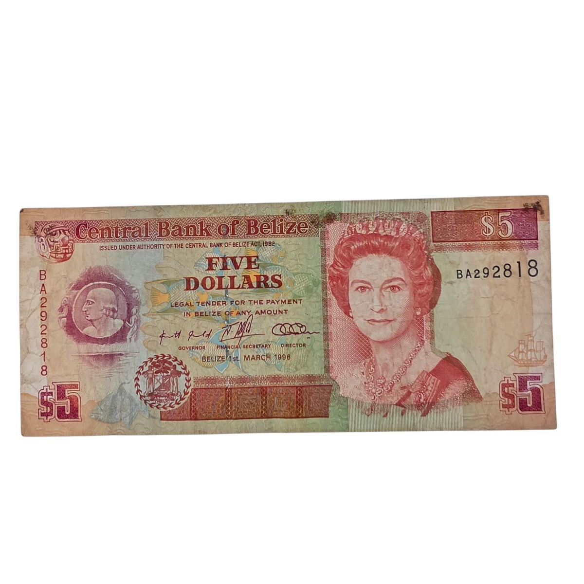 25+ Circulated Belizean Paper Money for sale | Updated Oct 2026