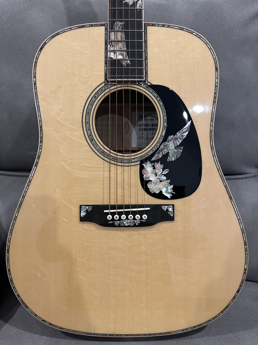 Martin D-42 Purple Martin Limited-Edition Flamed Myrtle