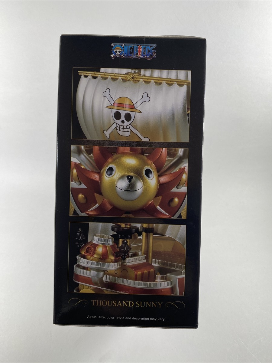 Estátua Banpresto One Piece Mega World Collectable Gold Color - Thousand  Sunny