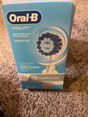 CASE OF 3 UNIT Oral-B Vitality Sensitive - Electric Toothbrush Round Brush Head 