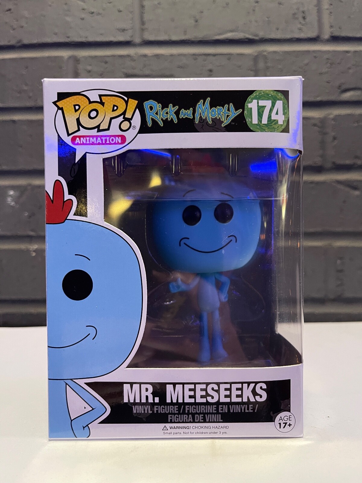Funko Pop Animation Mr. Meeseeks Vinyl Figure #174 Iob