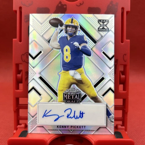 2022 Leaf Flash Kenny Pickett RC Holo Auto 9/40 BA-KP2