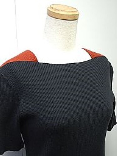 CHANEL P44556K04663 One-piece Dress 38 Gray X Red auth Women CHANEL P44556K04663 One-piece Dress 38 Gray X Red auth Women