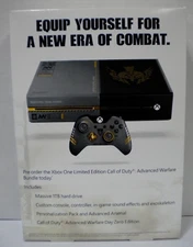 Call of Duty Advanced Warfare System Console Game Store Promo Display Big Box