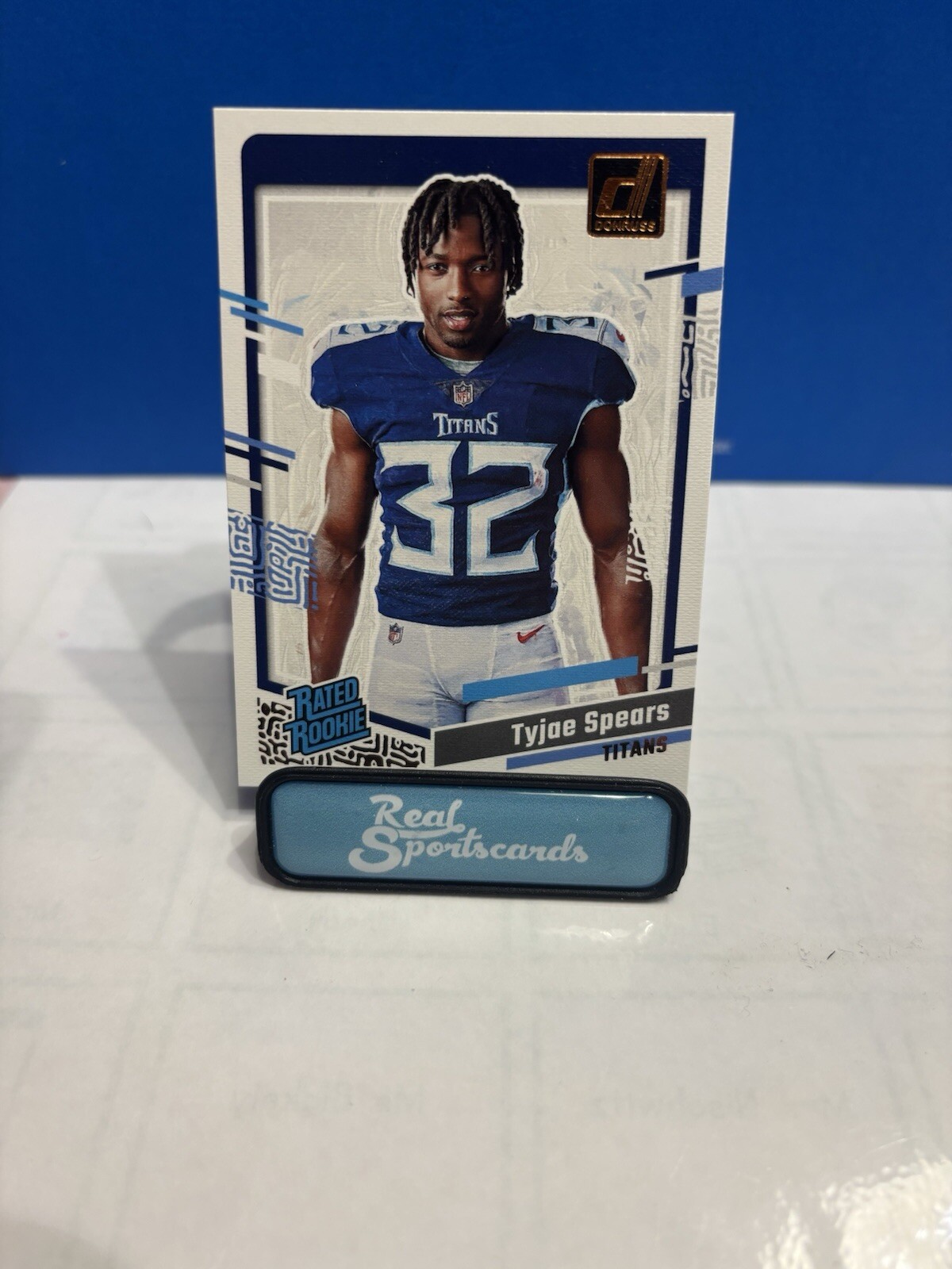 2023 Panini Donruss - Rated Rookie Canvas #396 Tyjae Spears (RC)
