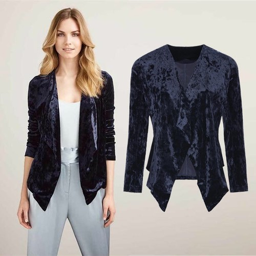 AVON Womens Open Front Summer Velour 