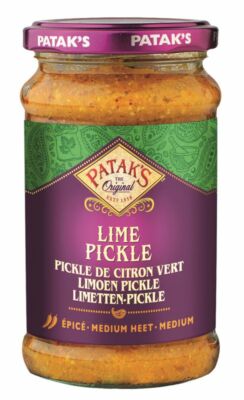 [ 6x 283g ] PATAK'S Limetten Pickles (Medium) / Mild Lime Pickle