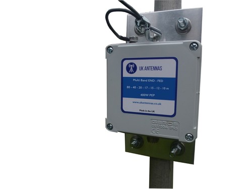 UK Antennas end fed antenna, 80/40/20/17/15/12/10m ,no atu needed. - 第 1/5 張圖片
