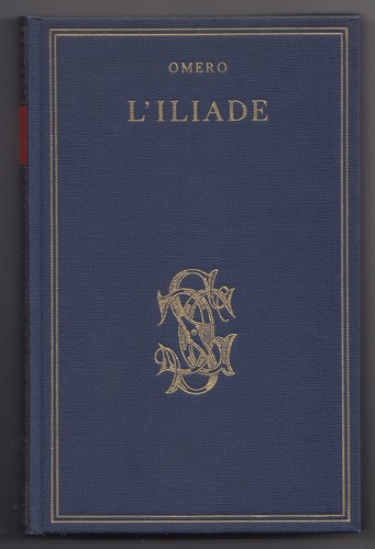 L’Iliade Omero Carducciana Sansoni IV 2° 1961
