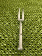 Kirk Stieff OLD ANNAPOLIS PEWTER Hollow Handle Serving Fork Flatware E48VG