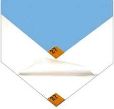 PRO-SAFE 3.83' Long x 3' Wide x 1/8" Thick, Dry Environment, Smooth Pattern C...