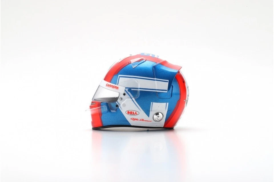 Alfa Romeo F1 Antonio Giovinazzi 2019 Spark 1:8 Scala Mini Casco Spark Modelli - Immagine 2 di 4