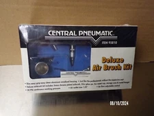 NIB - Central Pneumatic Deluxe Air Brush Kit Item #95810