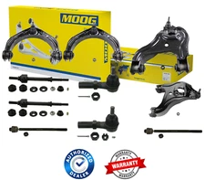 New Control Arm and Ball Joint with Sway Bar Link Kit Set Moog For Dodge Ram 2WD