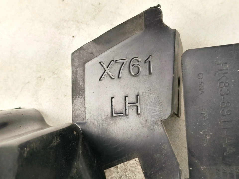 17-19 JAGUAR F-PACE DELANTERO IZQUIERDO CONDUCTOR RADIADOR SOPORTE CONDUCTO AIRE GUÍA OEM Foto 4 de 4