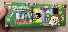 Odd Sox Spongebob Squarepants Crew Length Socks 5 Pairs Gift Set NEW